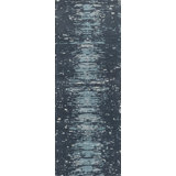 Static Wool Abstract Area Rug in Indigo/Gray/Blue/Ivory