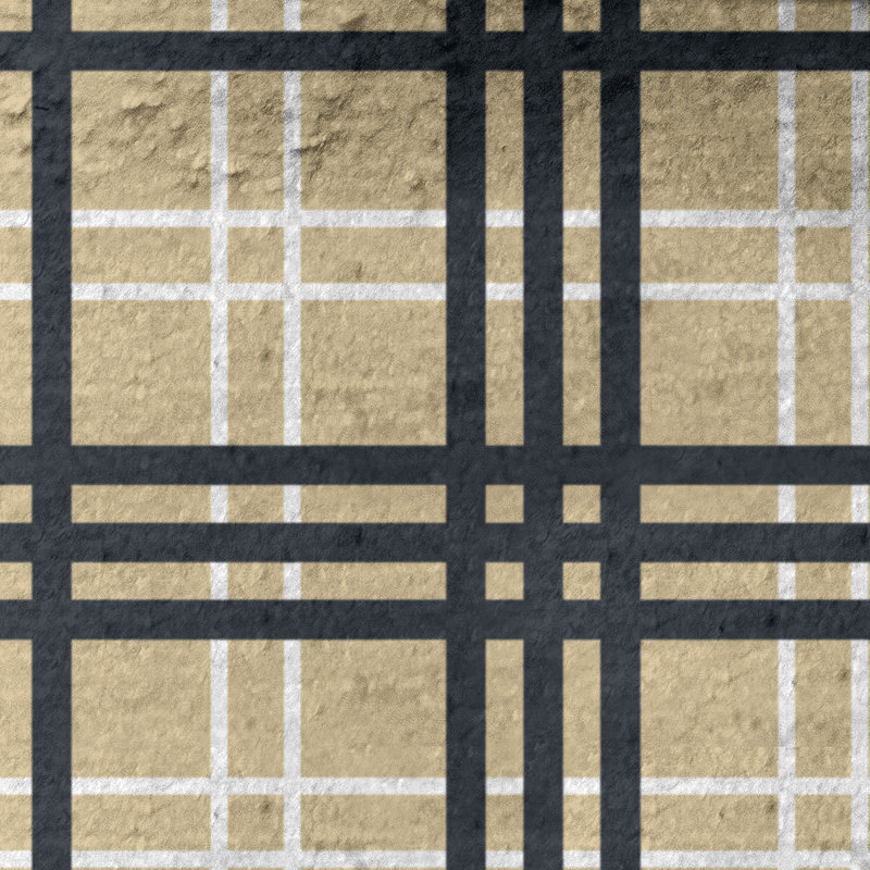 Beach Towel, Old Gold/White/Black, Microfiber