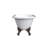 Armand 68'' x 31'' Soaking Cast Iron Bathtub-49442550-49442505