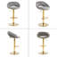 Tabouret de bar pivotant Punak-86836663