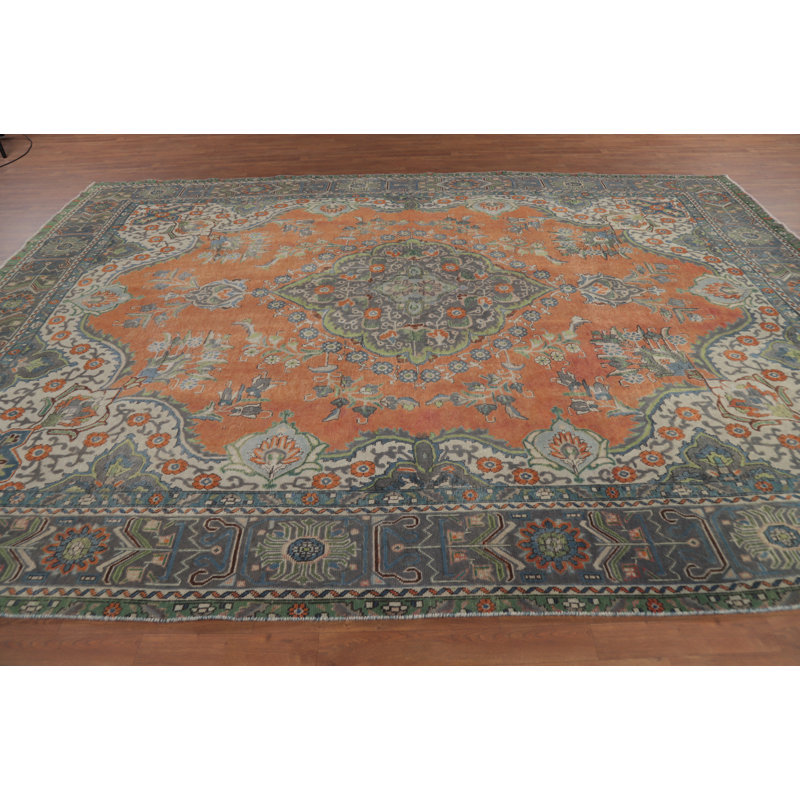 Tapis traditionnel en laine 10 x 13