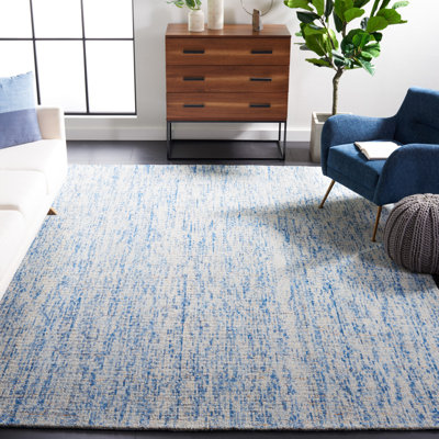 Tapis en laine touffeté à la main Somwya