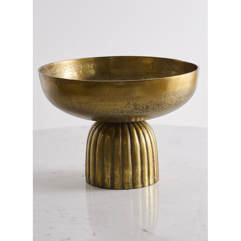 Corinthian Brass Footed Centerpiece