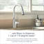 Robinet de cuisine à poignée simple Brantford Smart Touchless avec Power Boost et Power Clean et avec accessoires-48216327