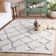 Zettie Berber Shag Performance Geometric Rug