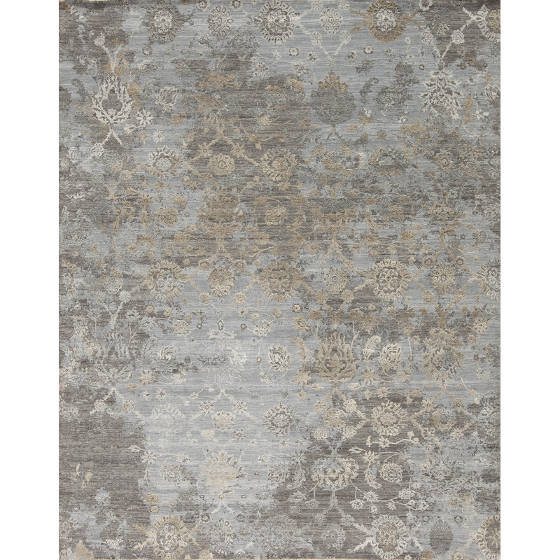 Paradise Hand Knotted Floral Area Rug