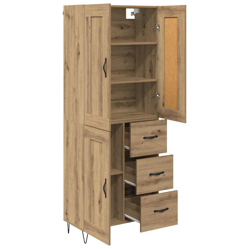 69.5cm Sideboard, Artisan Oak