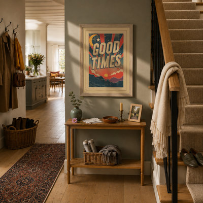Good Times Retro - Framed Print