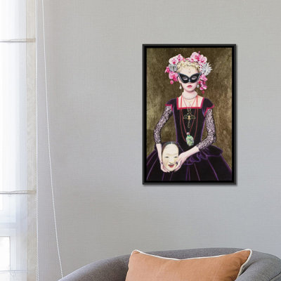 " Noh Mask Queen " by Titti Garelli