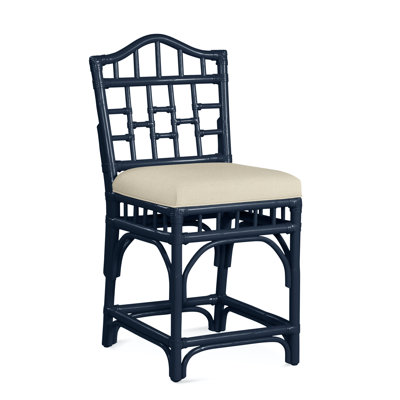 Chippendale Upholstered Stool