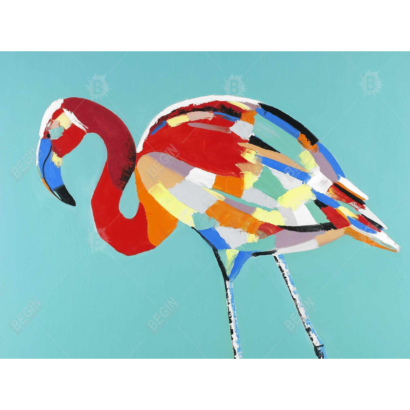 " Abstract Flamingo " on
