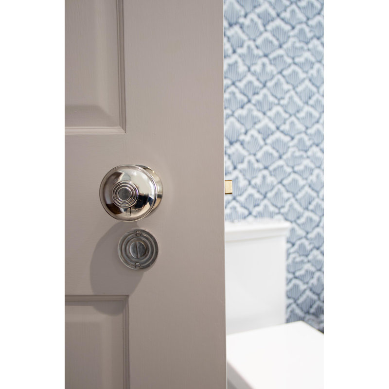 Prestbury Passage Door Knob,  Polished Nickel