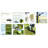 32ft, 26ft and 20ft Width and Height Adjustable Volleyball and Badminton Combo Set with Net