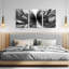 3 Piece Wrapped Canvas Print-1321493626
