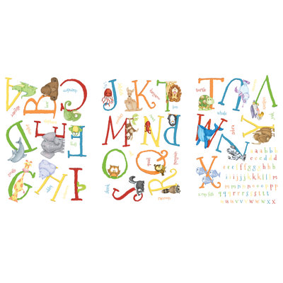 Text & Numbers Wall Decal