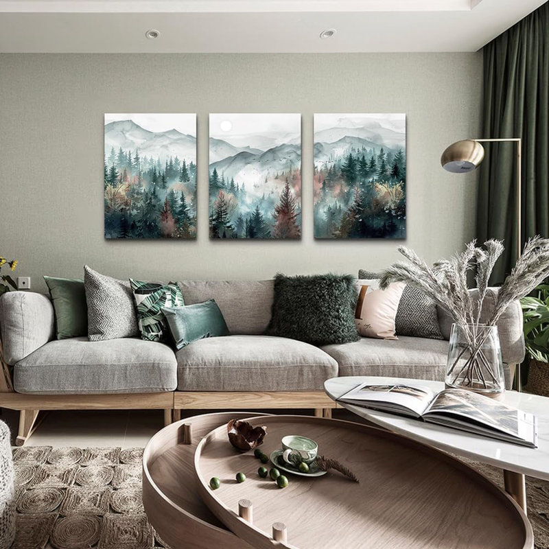 3 Piece Wrapped Canvas Print