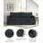 Besjana Upholstered 70'' Sofa-1011786323-1056269148