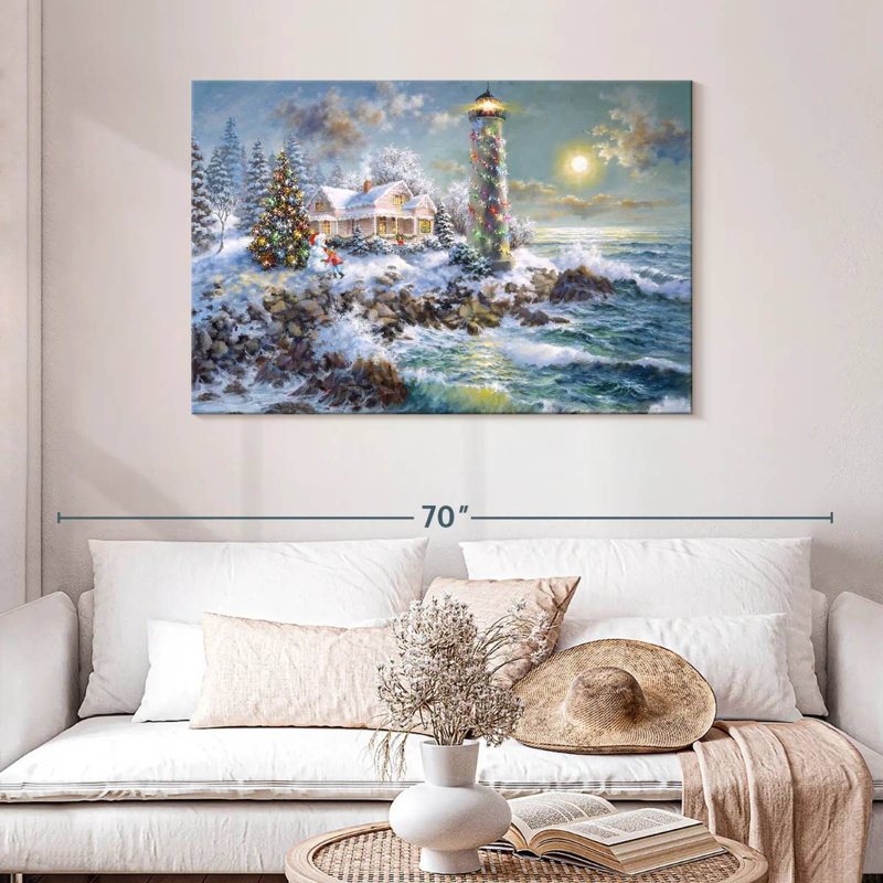 Lighthouse merriment Aletra, H 30 po x l 45 po