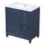 Meuble-lavabo 30 po avec lavabo en céramique-1865154185
