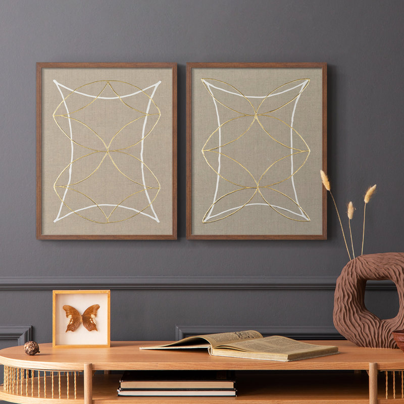 Impression encadrée Hyperbola I-Premium - prête à être accrochée - aucun clou requis - aucun clou requis, H 11 po x l 18 po