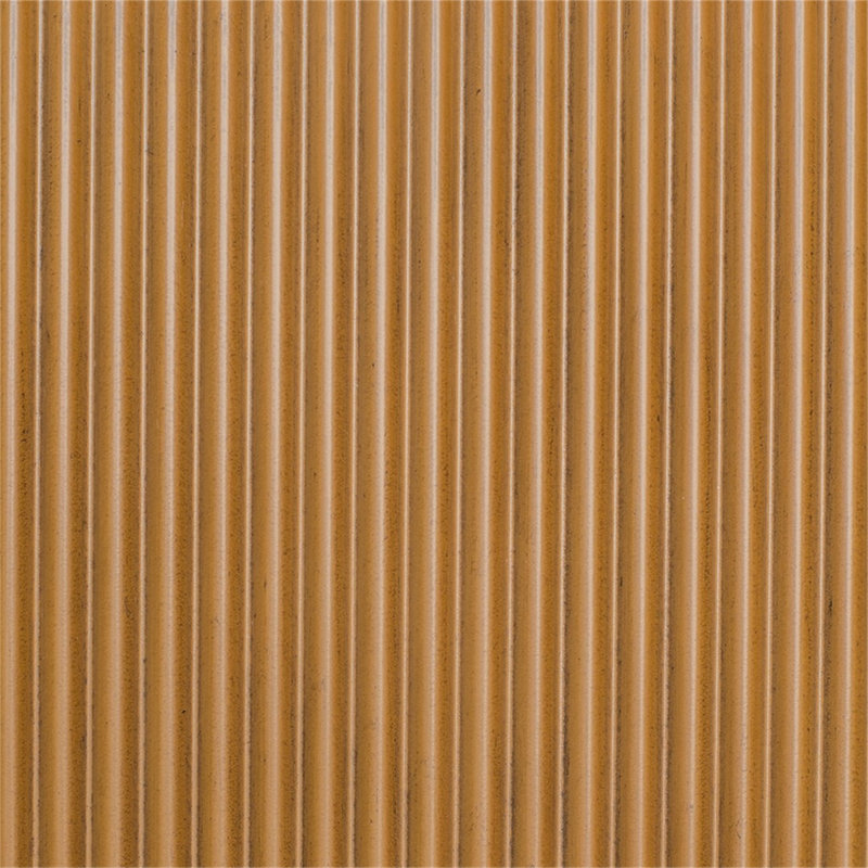 Table basse cannelée