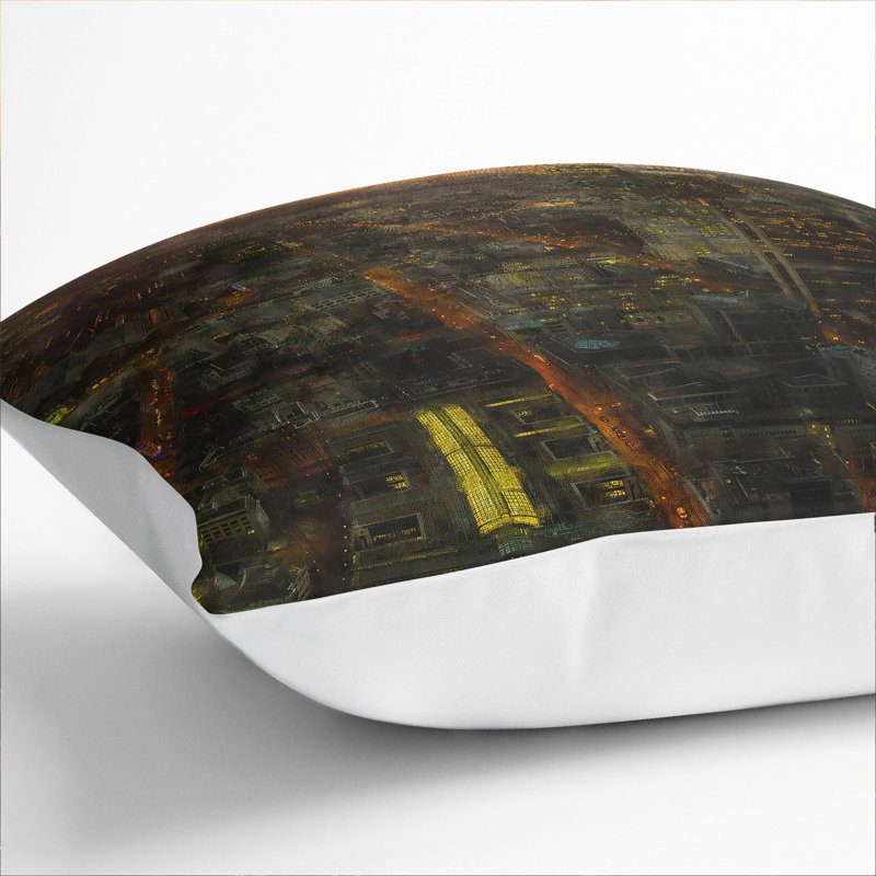 Square Cushion, 55cm H x 55cm W x 20cm D, White