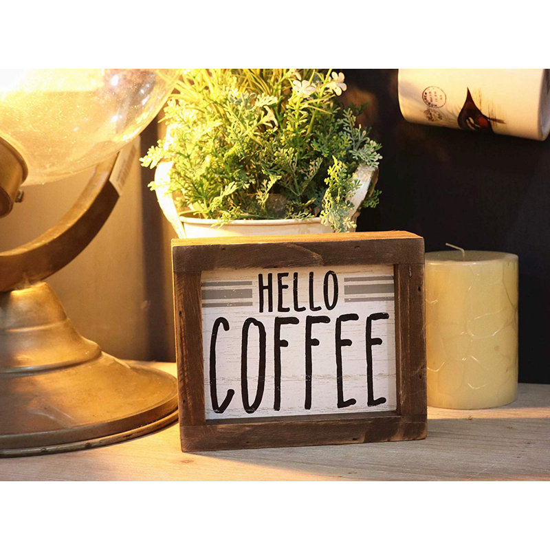 Argie Text & Numbers Box Signs & Plaques