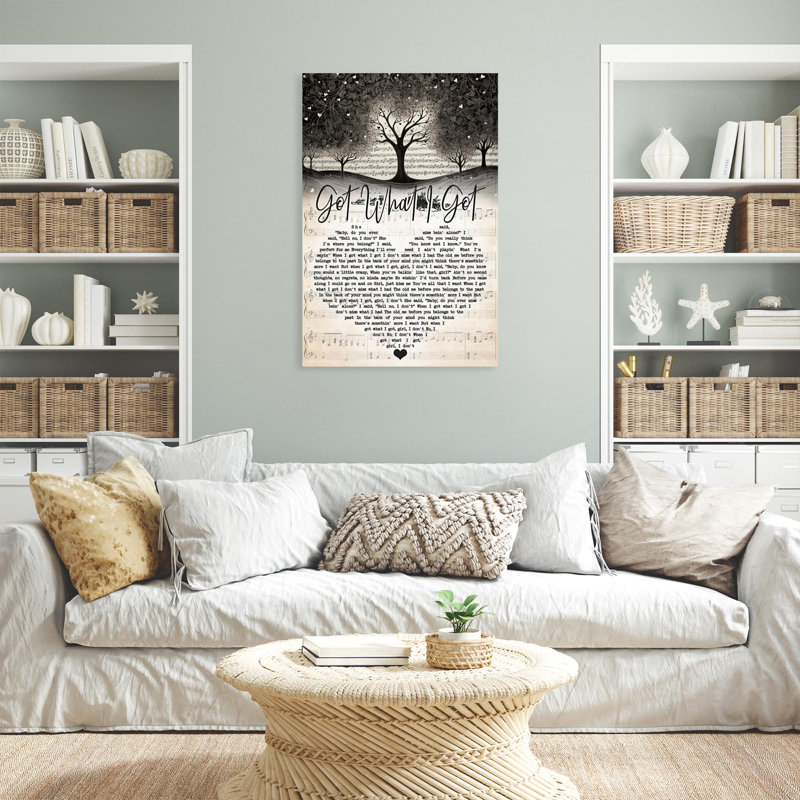 «Got What I Got», impression sur toile, H 36 po x l 24 po x P 1,25 po