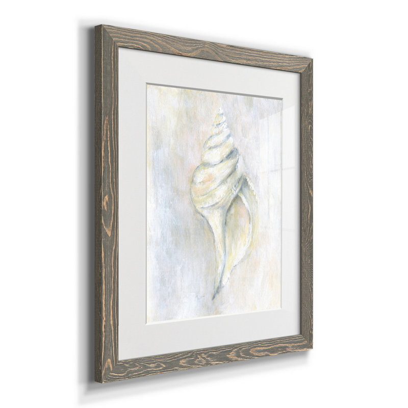 Petite Botanical II - Cadre photo, reproduction d'art sur papier, H 24 po x l 18 po x P 1,5 po, Cadre en papier gris