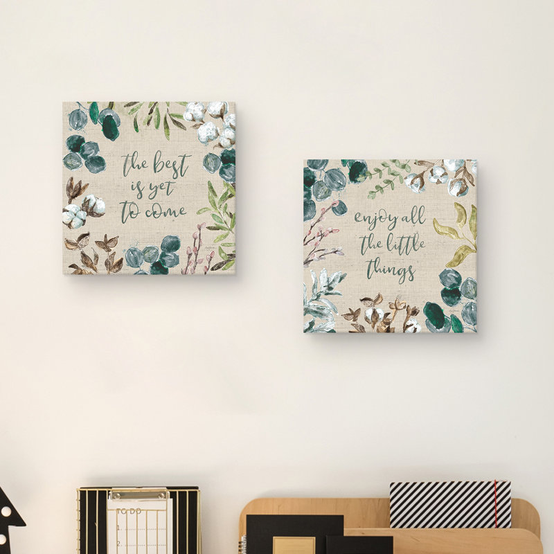 " Cotton Bouquet IV, Cotton Bouquet V " 2 - Pieces