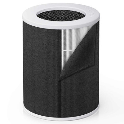 Provirtec Pawtent Ap-12 Pet Air Purifier Replacement Filter, H13 Hepa 4-layer Filtration, 99.23% Pet Odor Removal, Washable Pre-filter, 12 Months Lifespan, Easy One-touch Replacement, Exclusive Filter For Provirtec Pawtent Ap-12