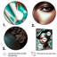 Exquiste, femme africaine, conception X - reproduction sur toile-87370557-87370558