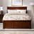 Marshallville Solid Wood Low Profile Platform Bed with Matching Footboard-83257622-83257625