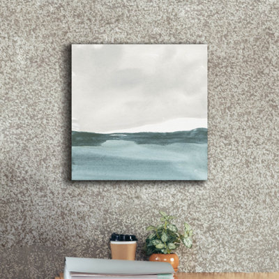 «Tranquil Silver Sea 2» par Chris Paschke, art mural sur toile