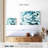Avery Teal Abstract-107489243