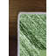 Tapis à motif floral tissé à plat en polyester noir / vert Molino-142244662