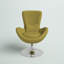 Chaise de réception pivotante avec siège incliné Marilo LeatherSoft - Siège d'invité-88610586
