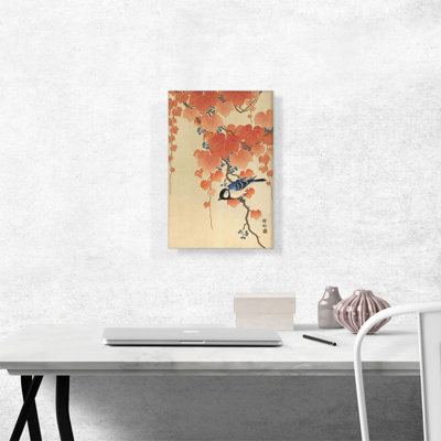 " Bird And Red Ivy "