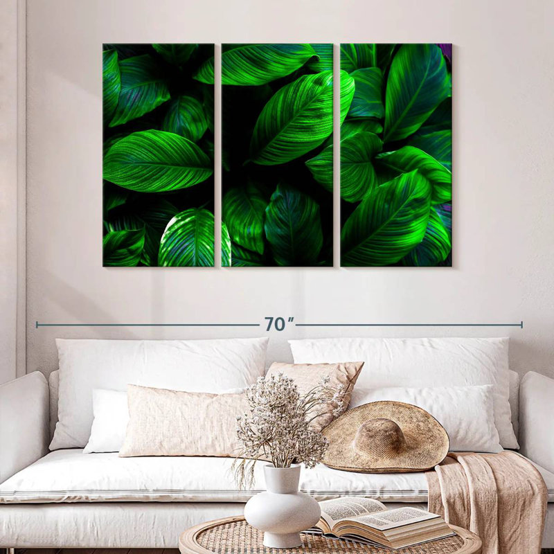Harnek plantes vertes, H 32 po x l 50 po