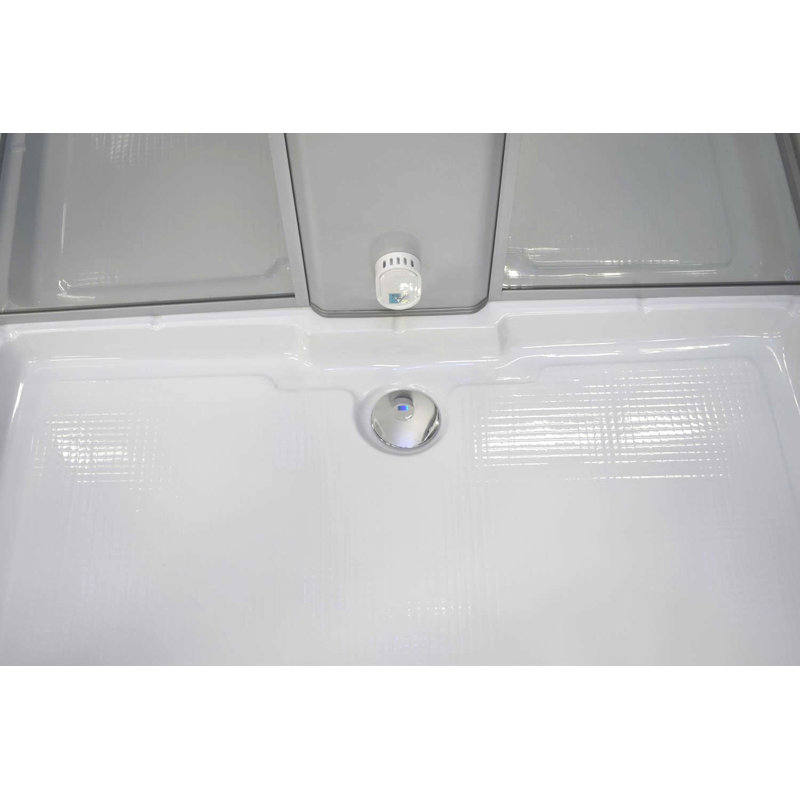 Vidalux SS1200 Rectangular Steam Shower Cabin 1200 x 850, Mirror