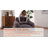 Oversize 46" Faux Fur Tufted Compression Bean Bag Chair with Pillow & Pocket, Memory Foam Filled-1079133302