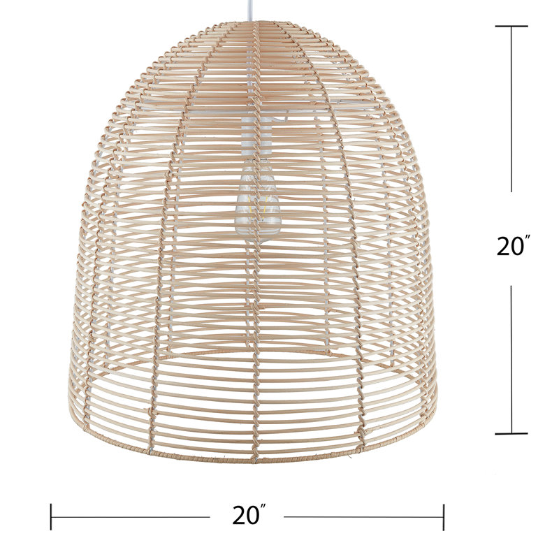 Luminaire suspendu 1 lumière à une cloche