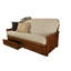 Futon double avec matelas avec rangement Emmiliano-2119980836-2119980861