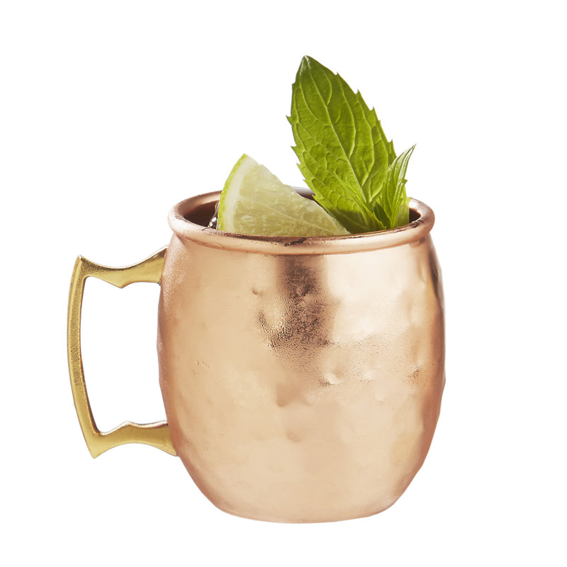 Verre à whisky Abbass Tasse en acier inoxydable Moscow Mule