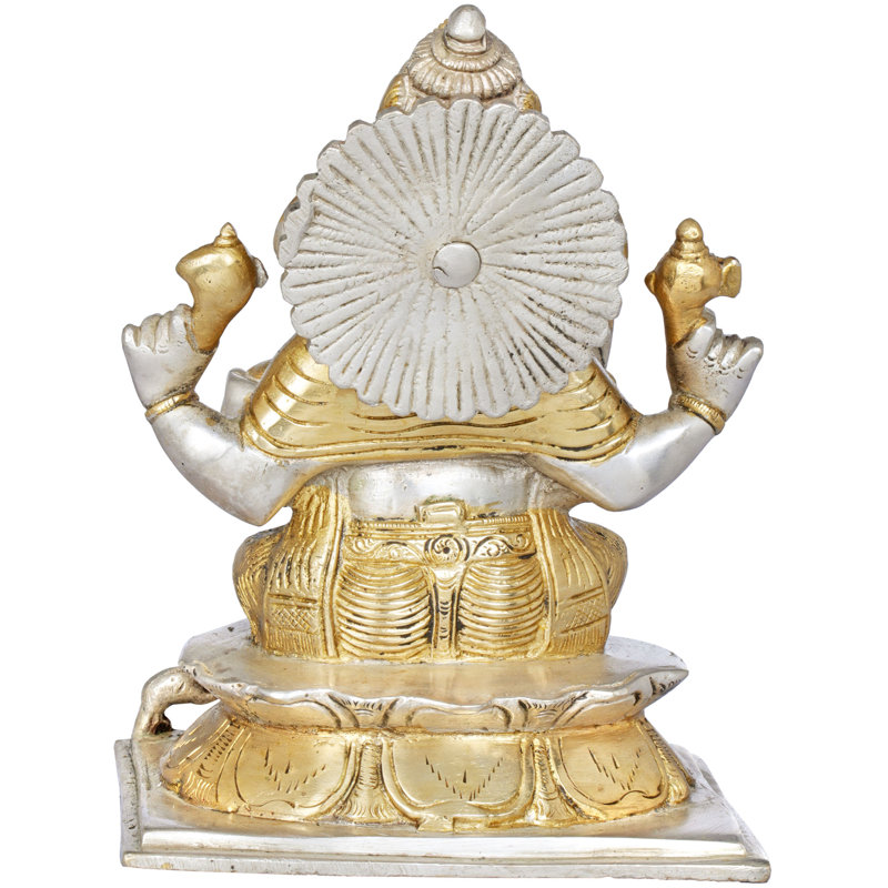 Ganesha accordant l'abhaya aux dévots
