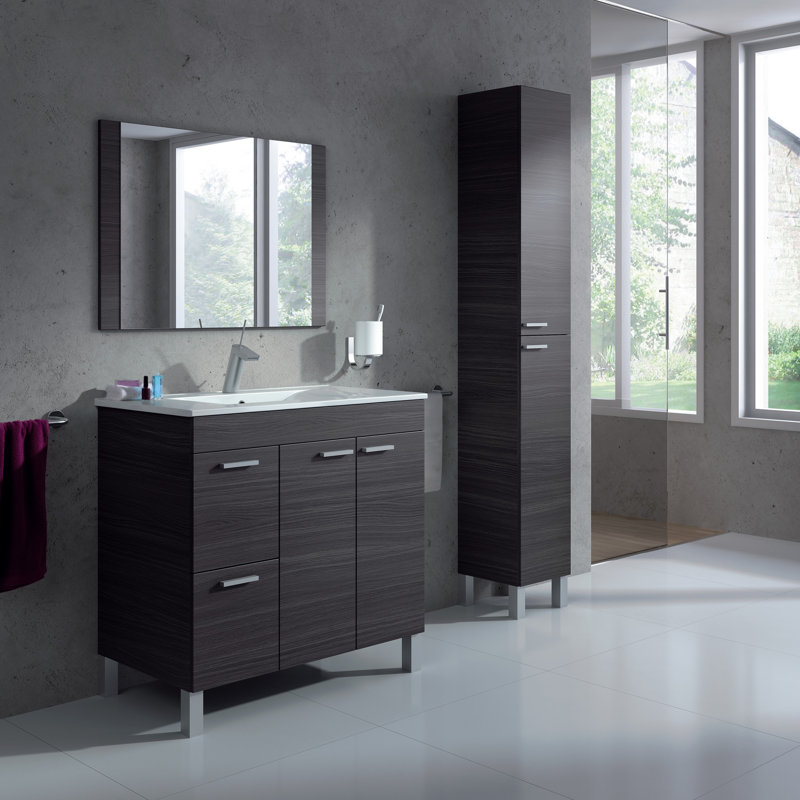 Anashima Linen Cabinet, Grey