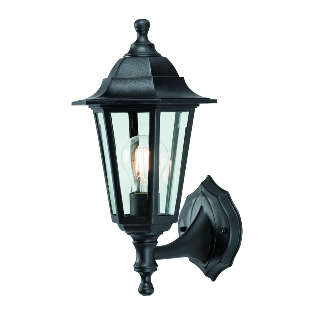Matte Black 35.5cm H Outdoor Wall Lantern