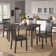 Alexa-Mae 4 - Person Solid Wood Top Four Leg Dining Set