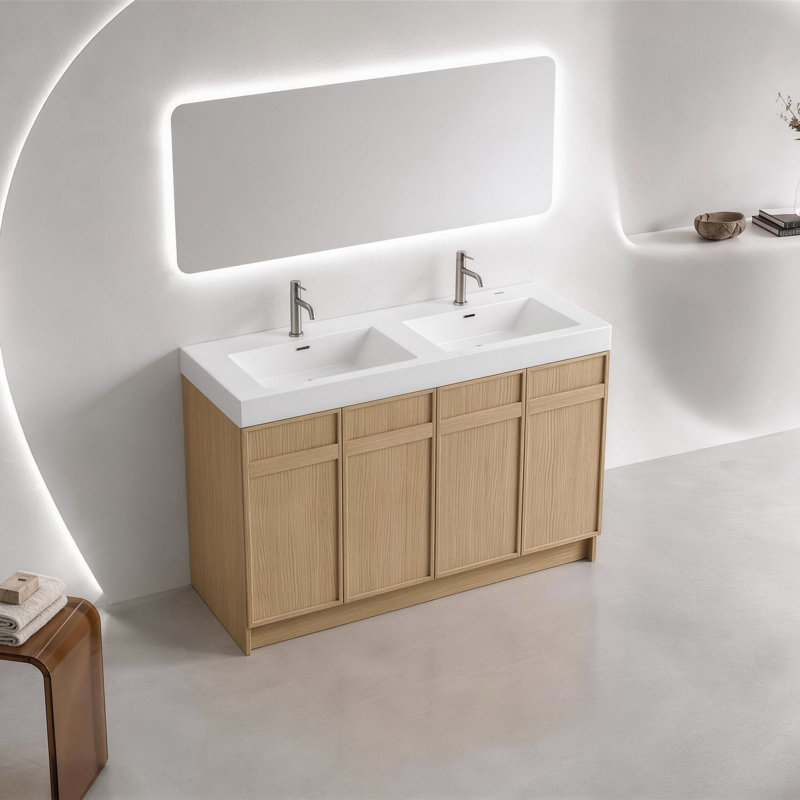 Meuble-lavabo autoportant LTA, 60"