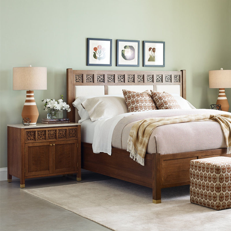 Surrey Hills Two-Door Nightstand, Stone Top